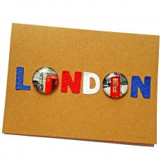 Handmade London Card