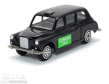 Diecast Metal Taxi Scale Model