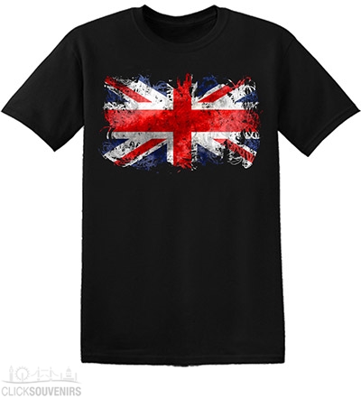 Childrens Abstract Union Jack T Shirt