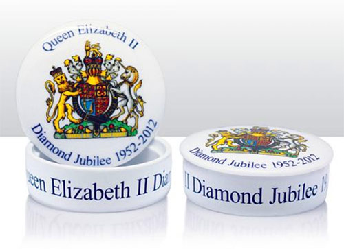 queens diamond jubilee trinket box